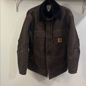 Carhartt Men's Dark Brown Field Jacket